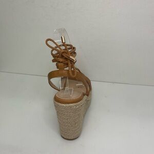 Women's Tan Wedge Sandals